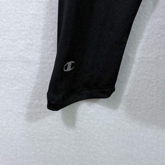 Champion NCAA TCU Horned Frogs Half Zip Black Pullover Jacket Women's Size L - Picture 8 of 10